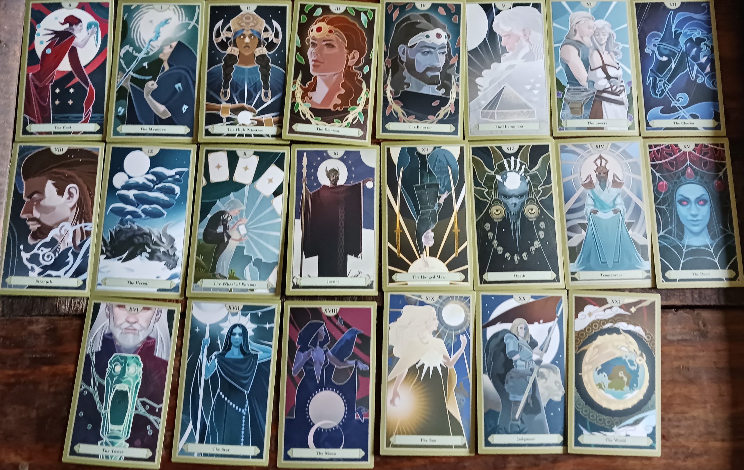 The Elder Scrolls V Skyrim Tarot